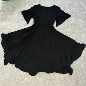 GUC Elegant Black Women's Dress